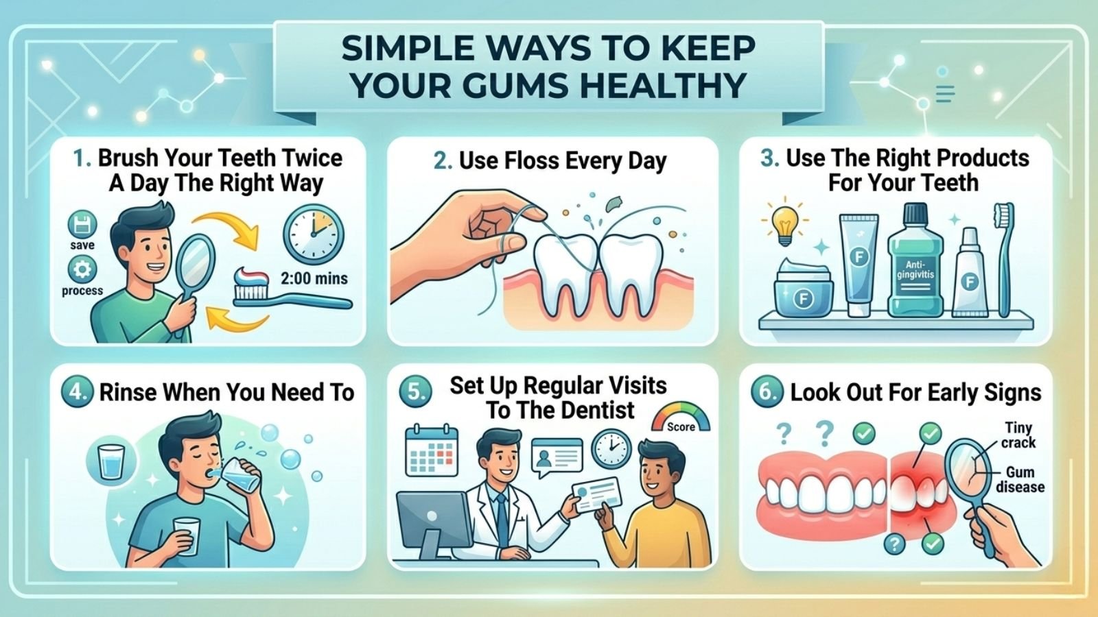 Simple Ways to Keep Your Gums Healthy
