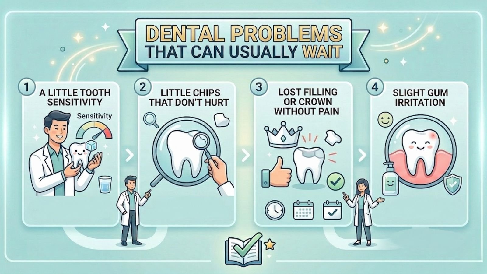 Dental Problems That Can Usually Wait 
