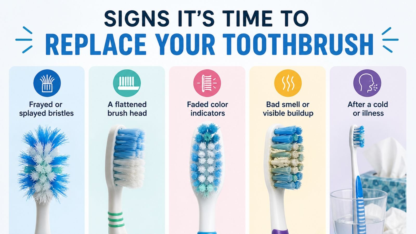 Signs It’s Time to Replace Your Toothbrush